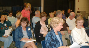 Audience at the annual meeting