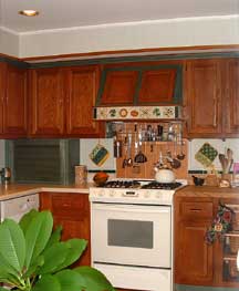 Kitchen from Patio